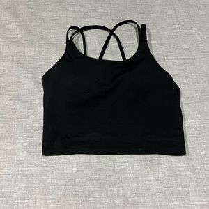 Cropped Active wear top. Crisscross back. Great condition.